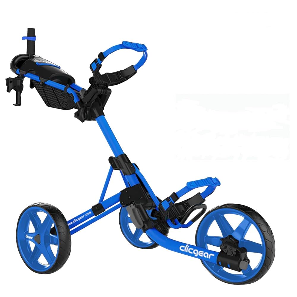 

Click Gear Model Golf Push Cart Matte Blue 4.0