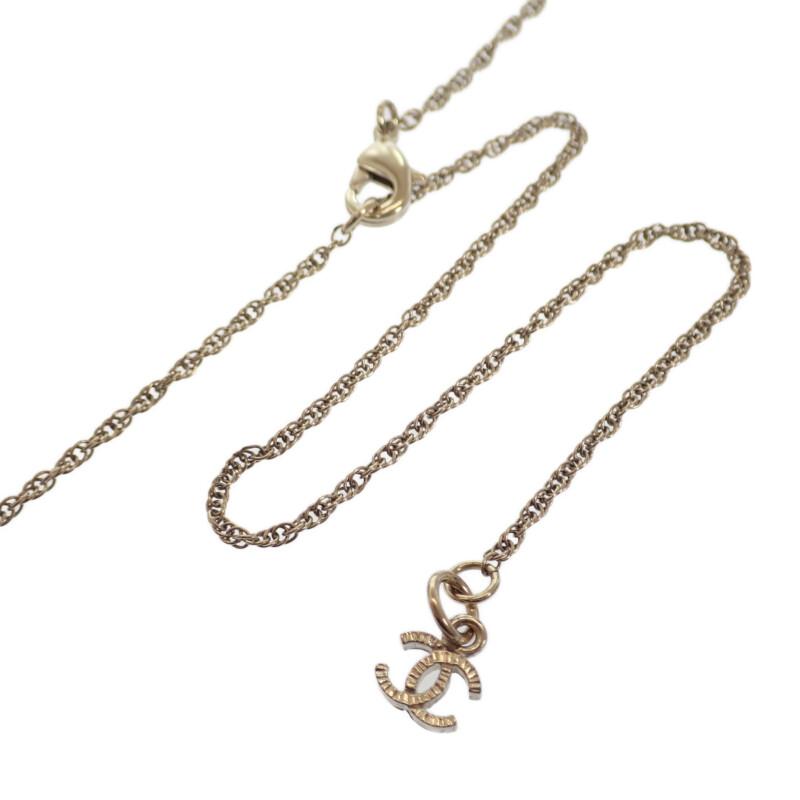 Chanel A99269 Necklace Gold Metal/crystal Mens