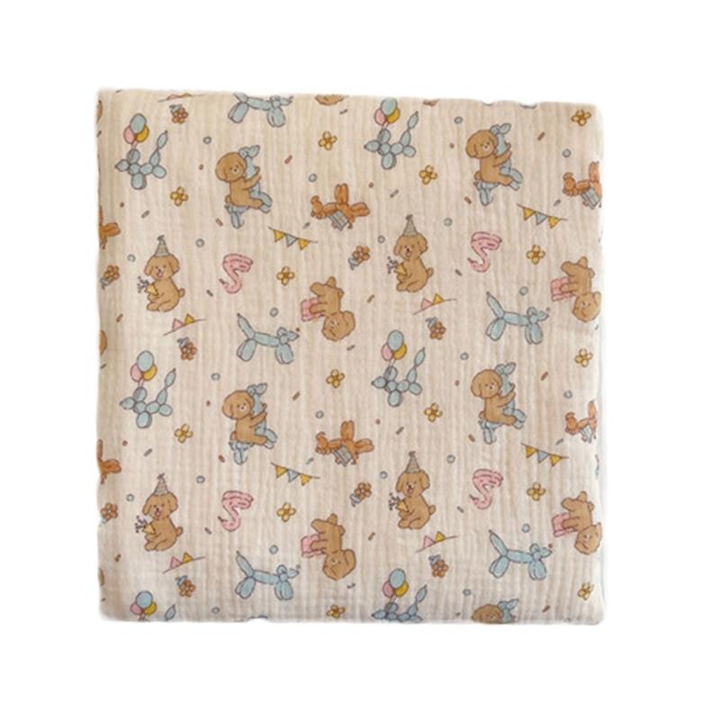 Baby Blanket for Soothing Relaxing Cotton Baby Comforter Calming Dotted Design Blanket for Newborns Cotton Swaddles Wrap