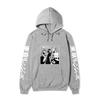 Tokyo Revengers Gang Group Unisex Fleece Hoodie Autumn Winter Black White Manga Print Long Sleeve Anime Pullover Sweatshirt