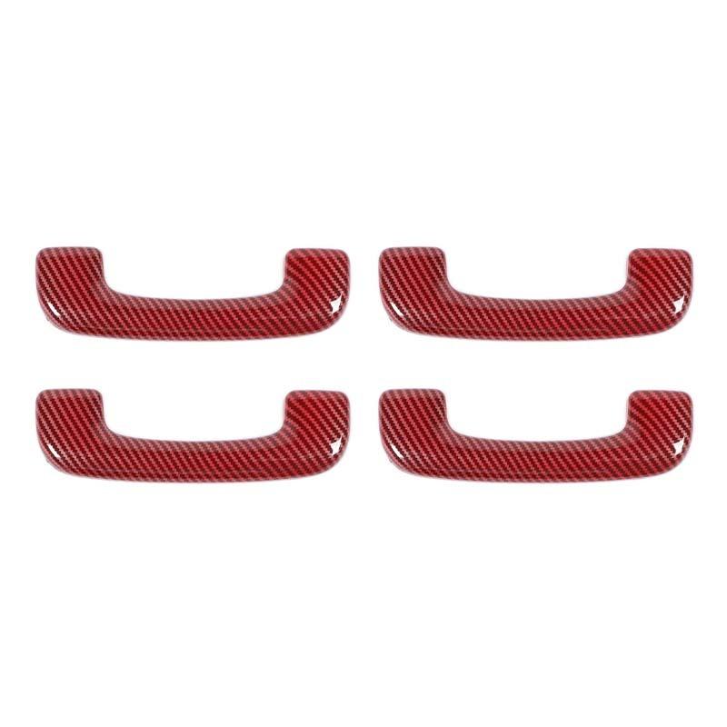 ABS Top Handle Decoration Protective Cover Sticker Fit For Dodge Charger 2011 Up Car Interior Accessories