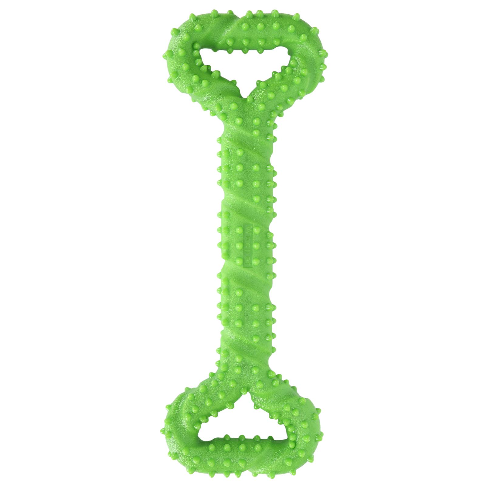 

Игрушка-жевалка для собак из TPR в форме кости, палочка для чистки зубов, интерактивная молярная игрушка для питомца, оранжевая