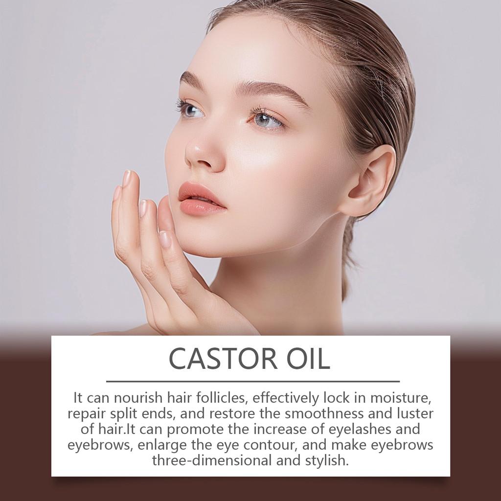 Organic Castor Oil For Hydrating Nourishing Skin And Hair Moisturizing Care 100ml
