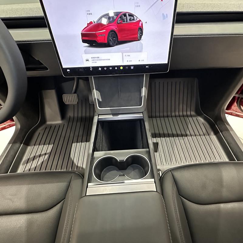 Tesla Model Y 3-Piece Front & Rear Trunk Mat Set (Refresh 25)
