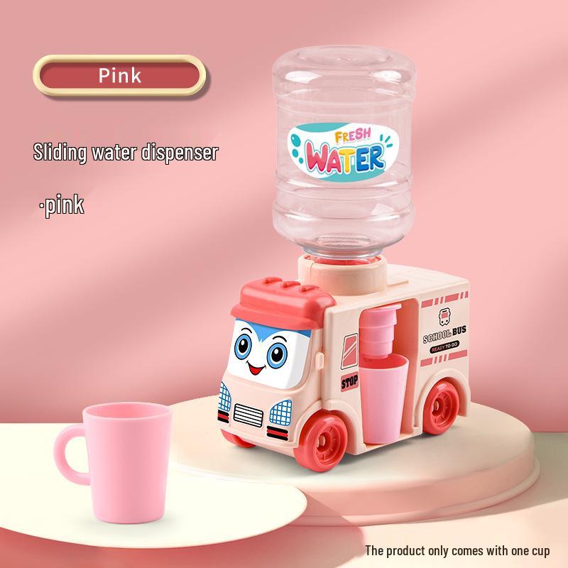 Dinosaur Water Dispenser Toy for Kids - Mini Kitchen Play and Educational Fun