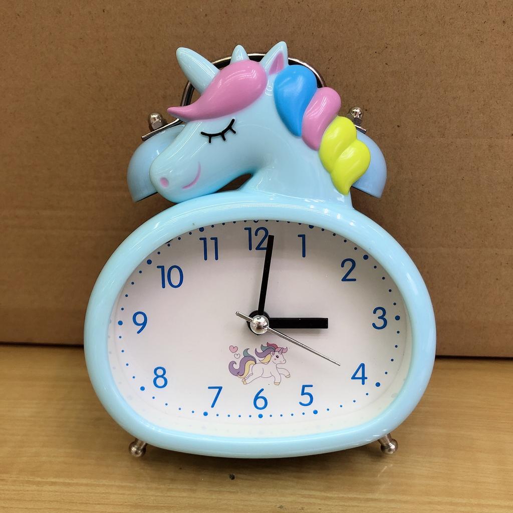 3.5-inch Silent Scanning Bell Ringing Bell Cartoon Animal Shape Children's Study Gift Pendulum Clock