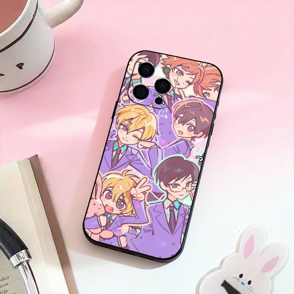 Anime Ouran High School Host C-Club Phone Case Silicone Soft For IPhone 17,16,15,14,13,12,11,XS,Plus Pro Max