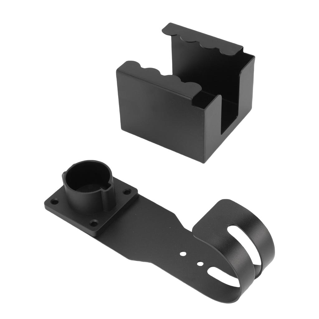 EV-Ladegerät Halterung Wandmontage-Kit Passend für J1772 Stecker Kohlenstoffstahl J-Haken EV-Ladebox Kabelhalter für Elektro