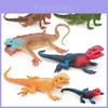 Modelo de Lagarto Realista PVC Coleccionable Para Niños Exhibición Educativa