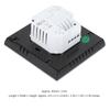 Heating Room Thermostat Weekly Programmable LCD Display Touching Screen 5A AC110‑230V