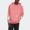 Adidas Originals Kleeblatt Lässiger Komfort Hoodie Herren Oberteile Pink GN3572