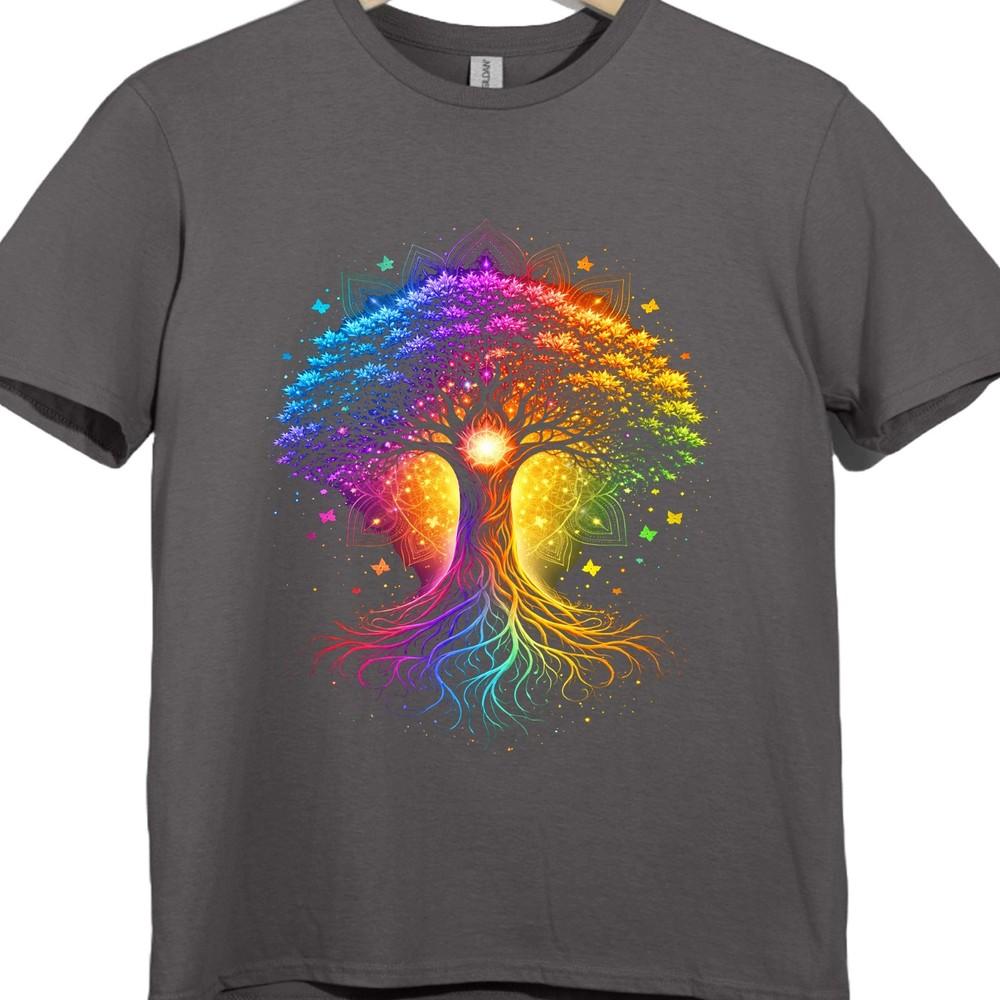 Tree Of Life TShirt Unisexdala Yoga Meditation Hippie Boho Lover Gift Graphic Tee