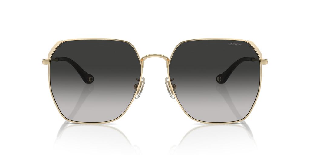 Coach Sunglasses HC7165D CR638 SHINY LIGHT GOLD 60 Women's