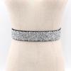 Waistband Rhinestone Stylish For Women Featuring Smooth Closure And Colors Fashionable