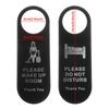 Tag Make Up Room Door Knobs Hanger Pendant Do Not Disturb Signs Door Hanger Tags Cleaning Label