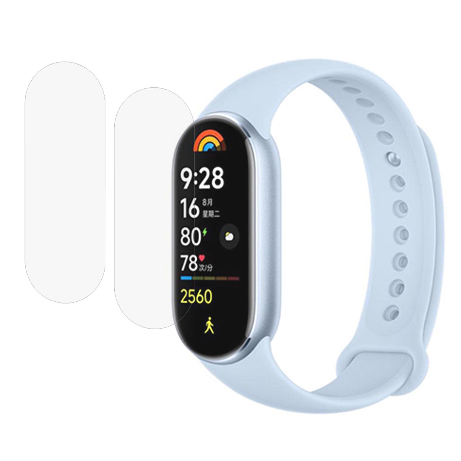 

2Pcs For Xiaomi Smart Band 9 Screen Protector High Definition Soft TPU Screen Film A