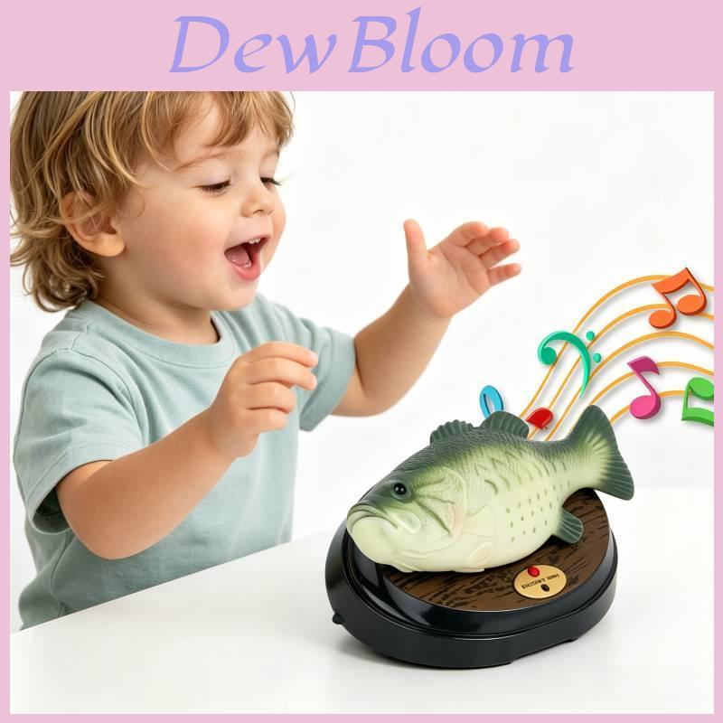 Electronic Toy Fish With Touch Sensors And Emotional Interaction For Kids Entertainment