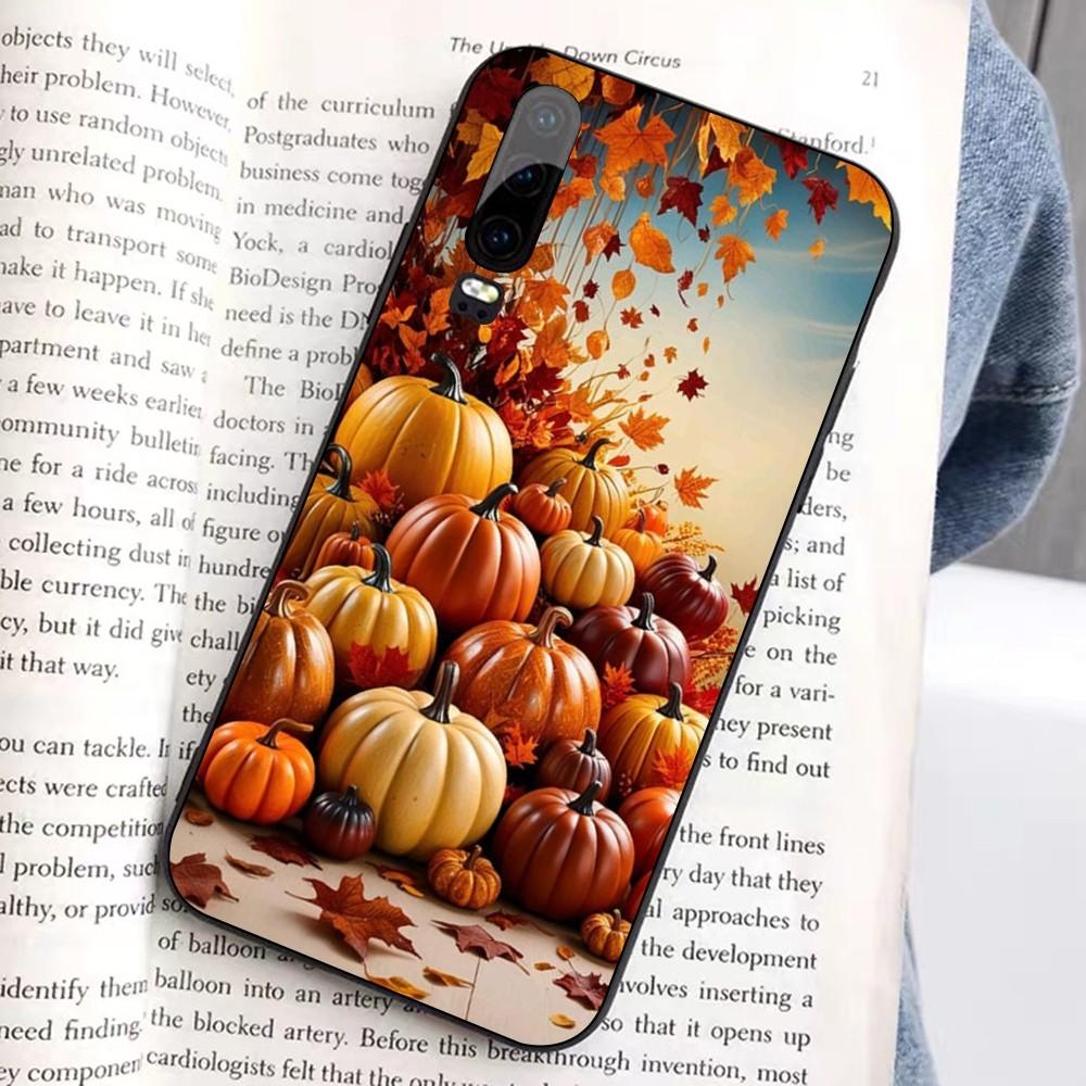 

Pumpkin Happy Fall Autumn Phone Case For Huawei Honor 10 Lite 9 20 7A 9X 30 50 60 70 Pro Plus Soft Silicone Cover Huawei Honor 50
