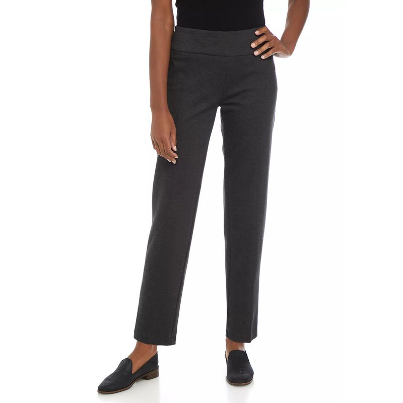 

Loose-Fit Elastic Waist Autumn Black Casual Pants Dark gray S