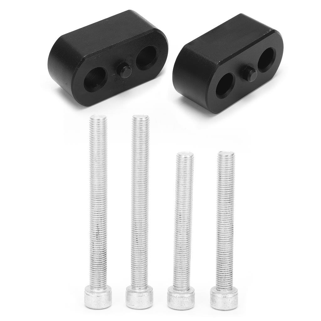Motorbike Handlebar Riser Mount Aluminium Alloy Replacement for TRIUMPH TIGER 900 RALLY PRO GT 2020Black