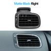 For VW Polo 2011-2018 Car Front Dashboard Matte Black Central Air Vent Left Right AC Vent Grille Assembly 6R0819703 6R0819704