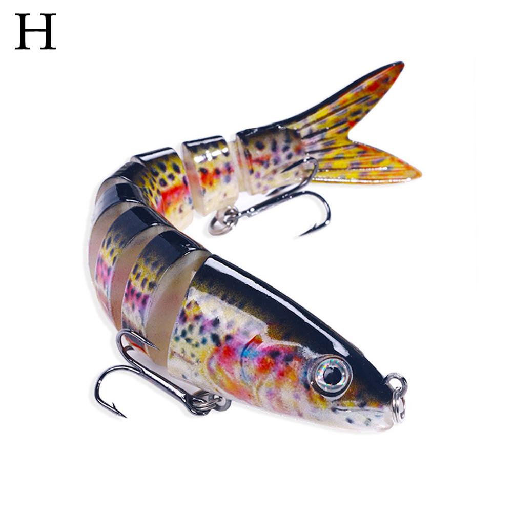 13.4cm 18.6g Wobblers Pike Fishing Lures Artificial Multi Jointed Sections Artificial Hard Bait Trolling Pike Carp Fishing Tools