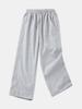 IKALOOK Wide Daily Elastic Waist Pants Dpt116