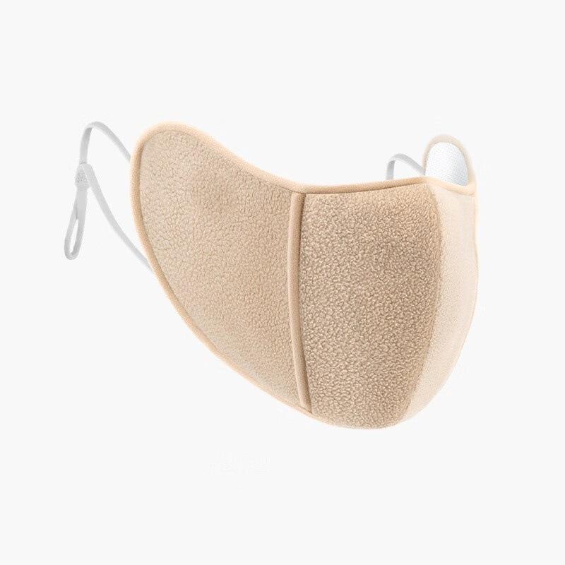 

Зимняя аустенитная флисовая термомаска для женщин, утолщенная, холодостойкая, теплая, ветрозащитная, дышащая маска для лица, защита глаз хаки