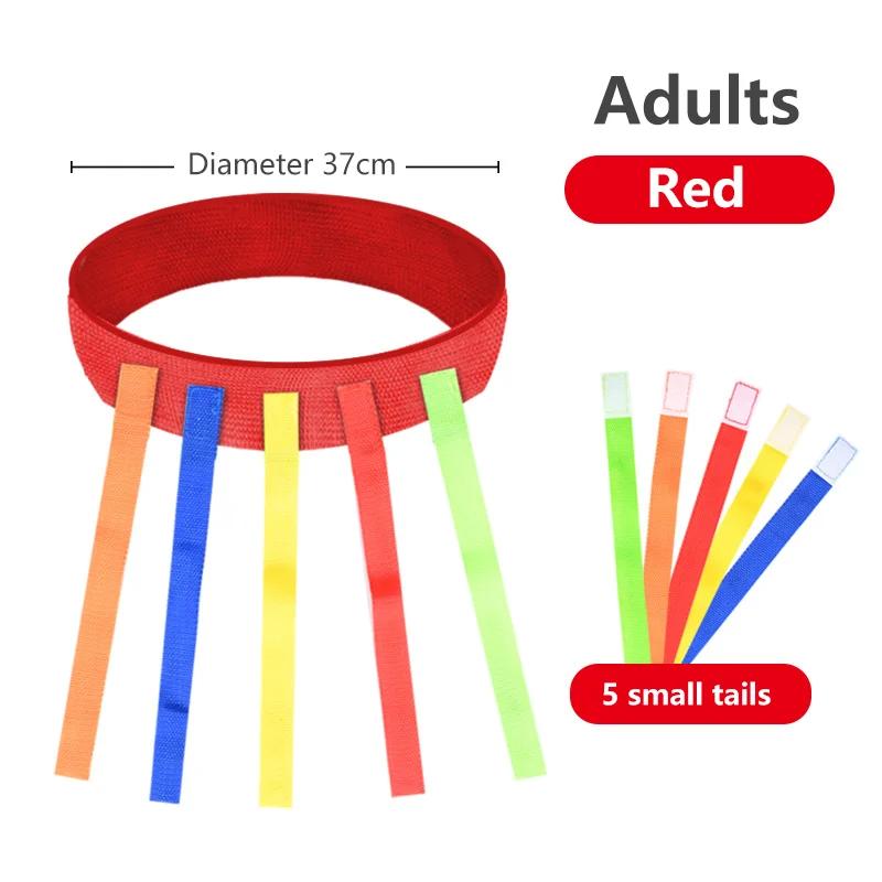 Catch Tail Game Belt Field Day Stretchable Catching Training Equipment Colorful Play Sets for Family Outdoor Carnival Games