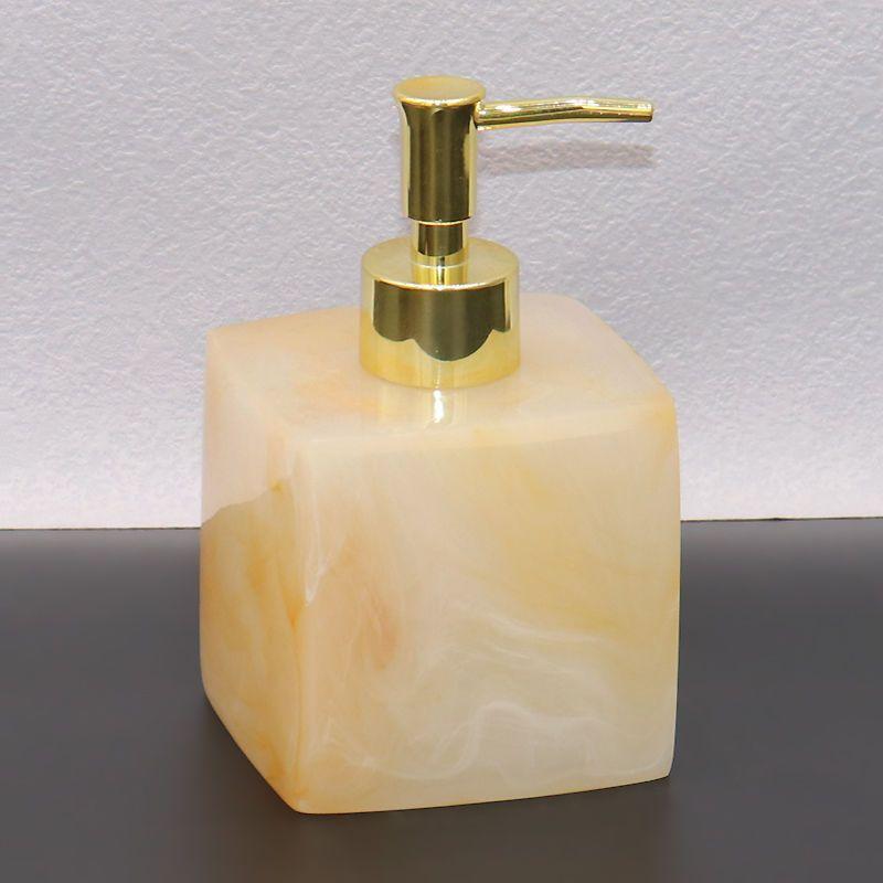 Europäisches Hotel Badezimmer Handdesinfektionsmittel Flasche Shampoo Duschgel Spenderflasche Aufdrückbarer Seifenspender Badezimmerzubehör