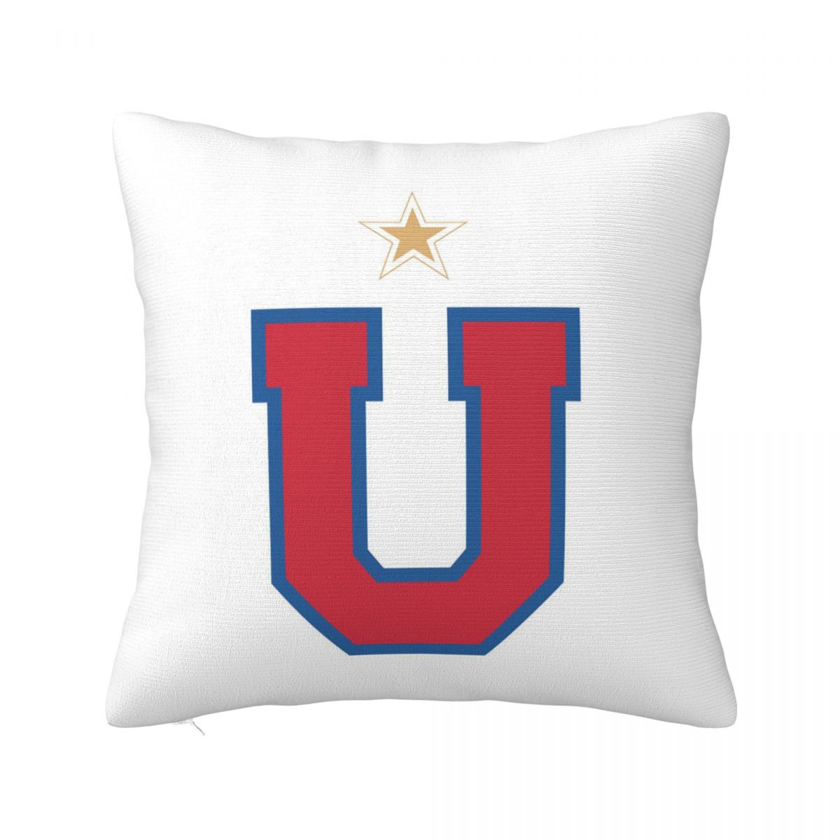 Club Universidad De Chile Copa Chile  Square Pillowcase Cushion Cover Pillow Case Throw Pillow Cover for Home Bedroom Car 12x12Inch