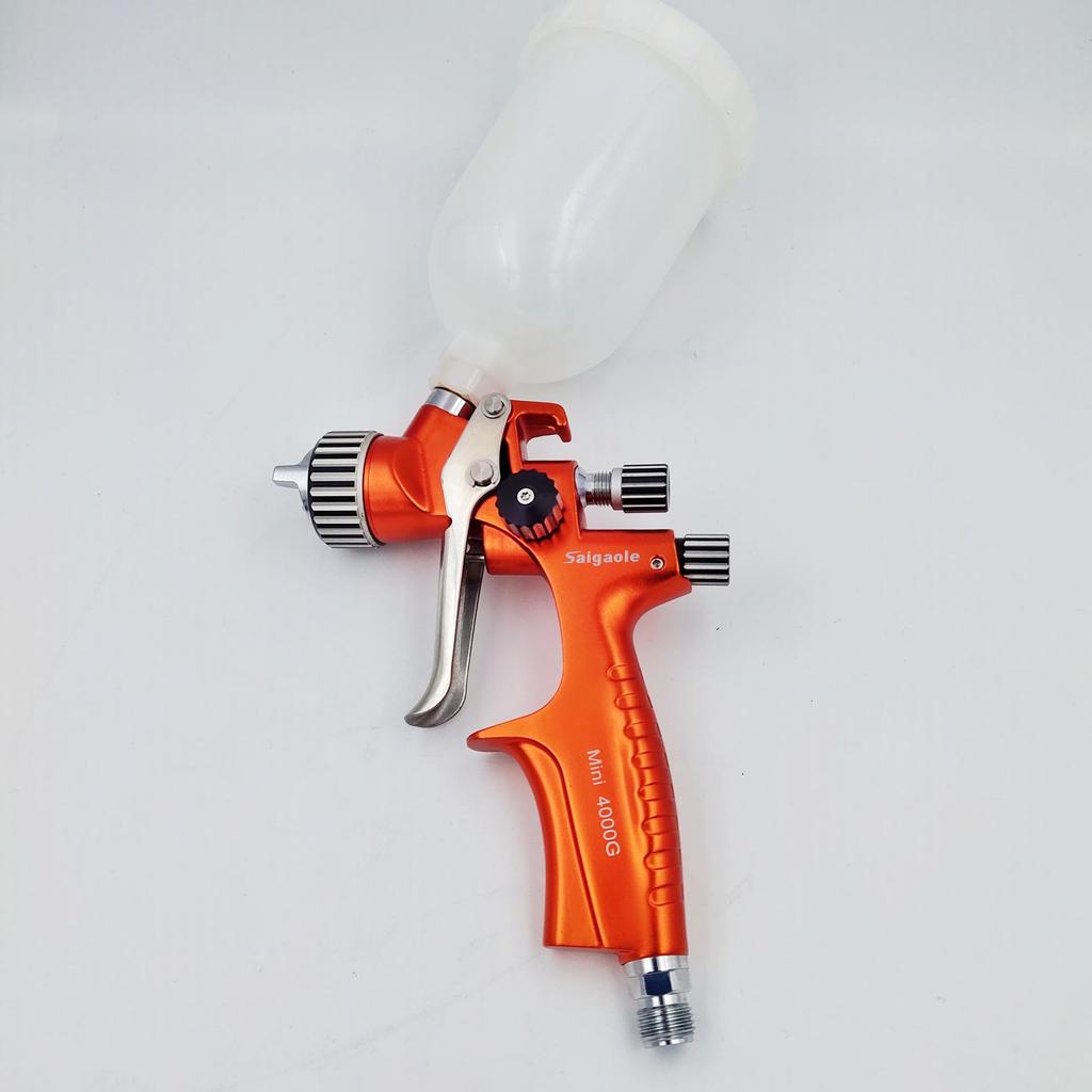 Mini4000G High Atomization Car Paint & Leather Repair Spray Gun, 1.0/1.2 Caliber