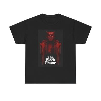 The Black Phone Graphic T Shirt Unisex Heavy Cotton Tee Unisex T-Shirt