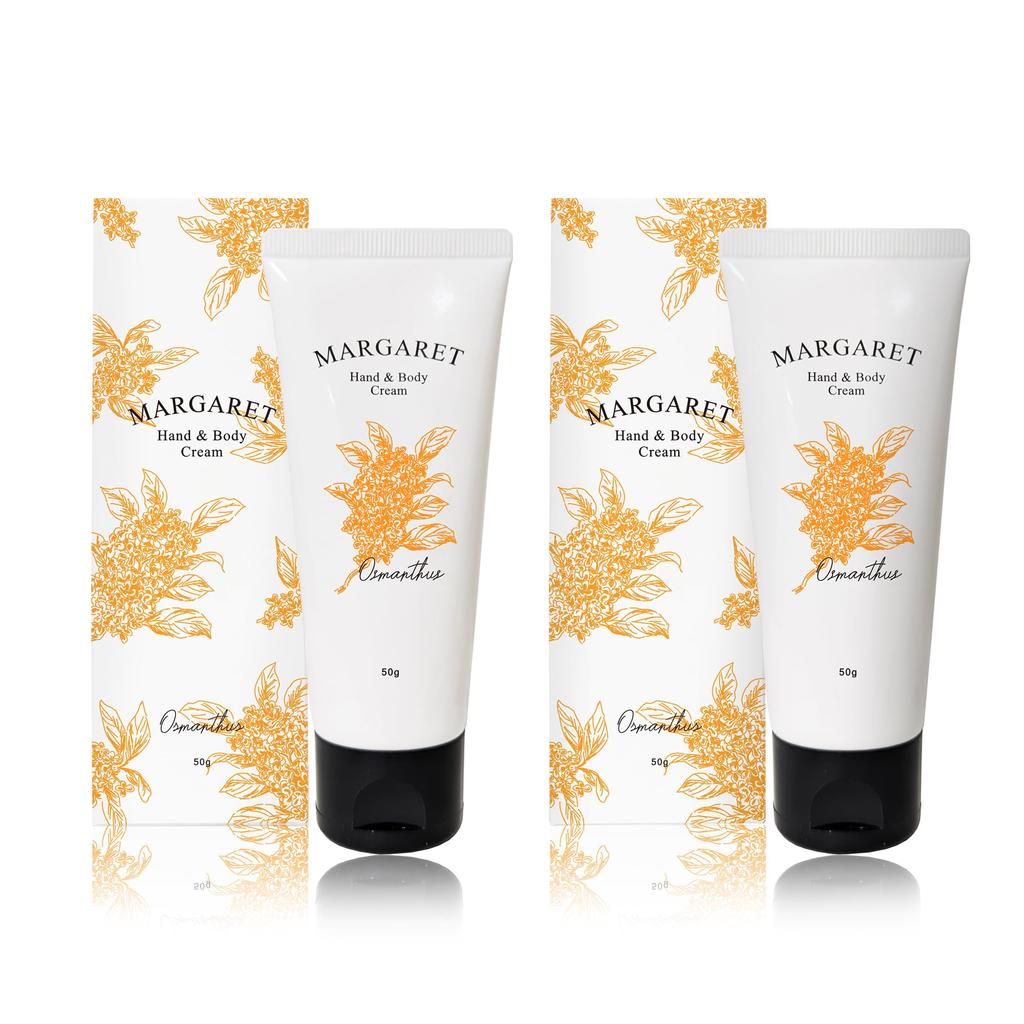 Osmanthus Hand Body 50g Osmanthus Highly Perfect As a Gift & Cream, (Sweet Scent), Moisturizing, Non-sticky, Additive-Free,