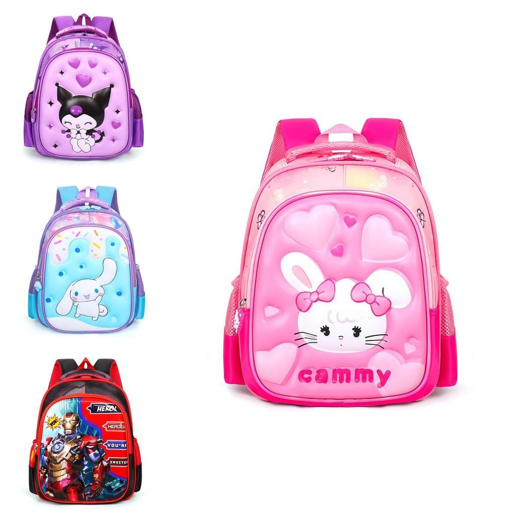 Cute Trendy Childrens Backpack Durable Nylon Cartoon Design For Preschoolers With Soft Polyester Lining