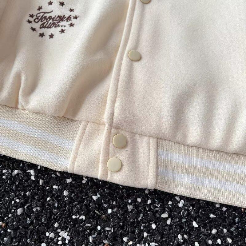 Autumn Jacket for Men, Loose Fit, Plus Size, Hong Kong Style, Casual Coat, Youth Baseball Jacket, Unique Design, Oversize Trend