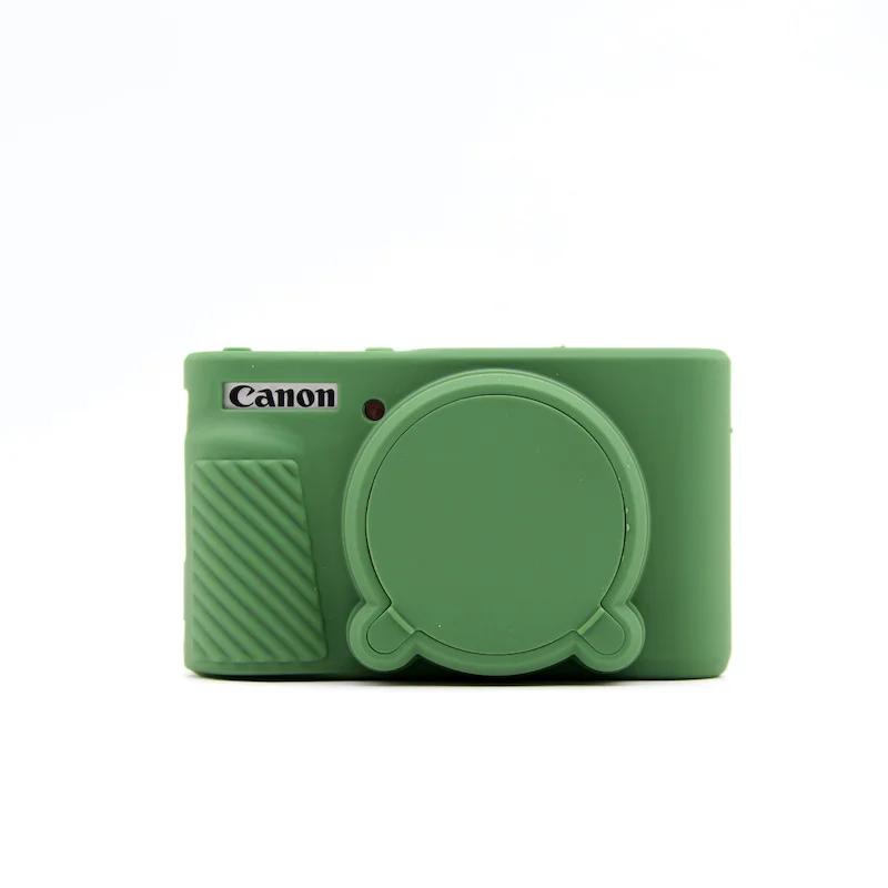 Soft Silicone Case Camera Bag Skin For Canon PowerShot SX730 SX740 SX740HS Rubber Camera Case Cover