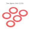 5Pcs Double Sided Tape Heavy Duty Removable Super Adhesive PET for Crafts Gift Wrapping Red