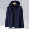 Men's Winter 4-in-1 Hardshell Men's and Women's Fleece Lining Double-sided Wear Lamb Fleece Jacket Outdoor Mountaineering Clothing