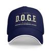 Doge Department Of Government Efficiency  Caps For Men Women Cool Baseball Cap  Snapback Hat Casual Headewear Gift