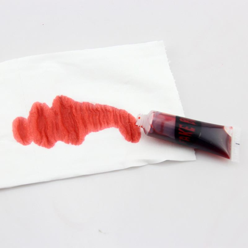 Realistic Vampire Blood Prop For Halloween Decorations Cosplay Fake Blood Plasma
