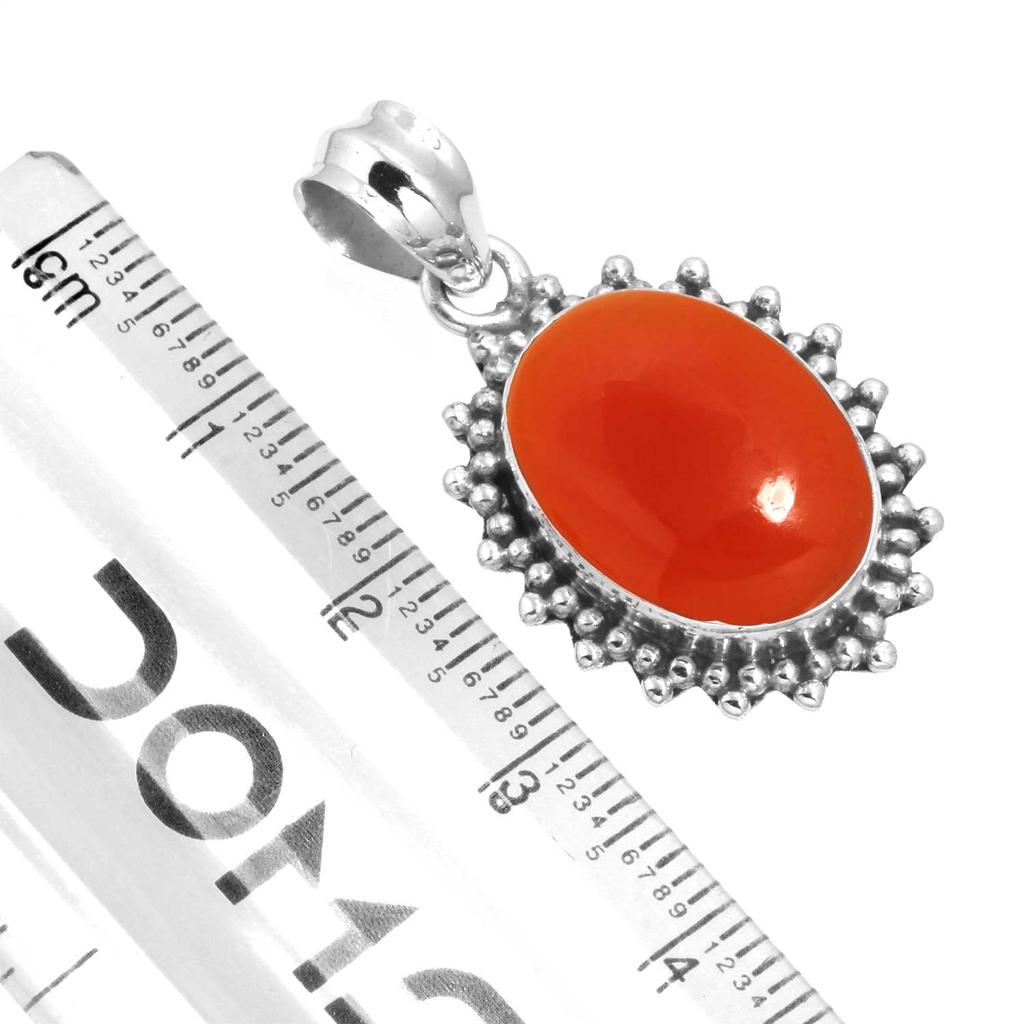925 Sterling Silver Pendant Women Gemstone Handmade Jewelry Easter Gift Amber Amethyst Black Onyx Carnelian Garnet Quartz Green Onyx Gold Stone