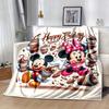 1pc Mickey Printing Blanket - Soft, All-Season Throw for Office Blanket,  | Personalized Gift with Adorable Cartoon Design