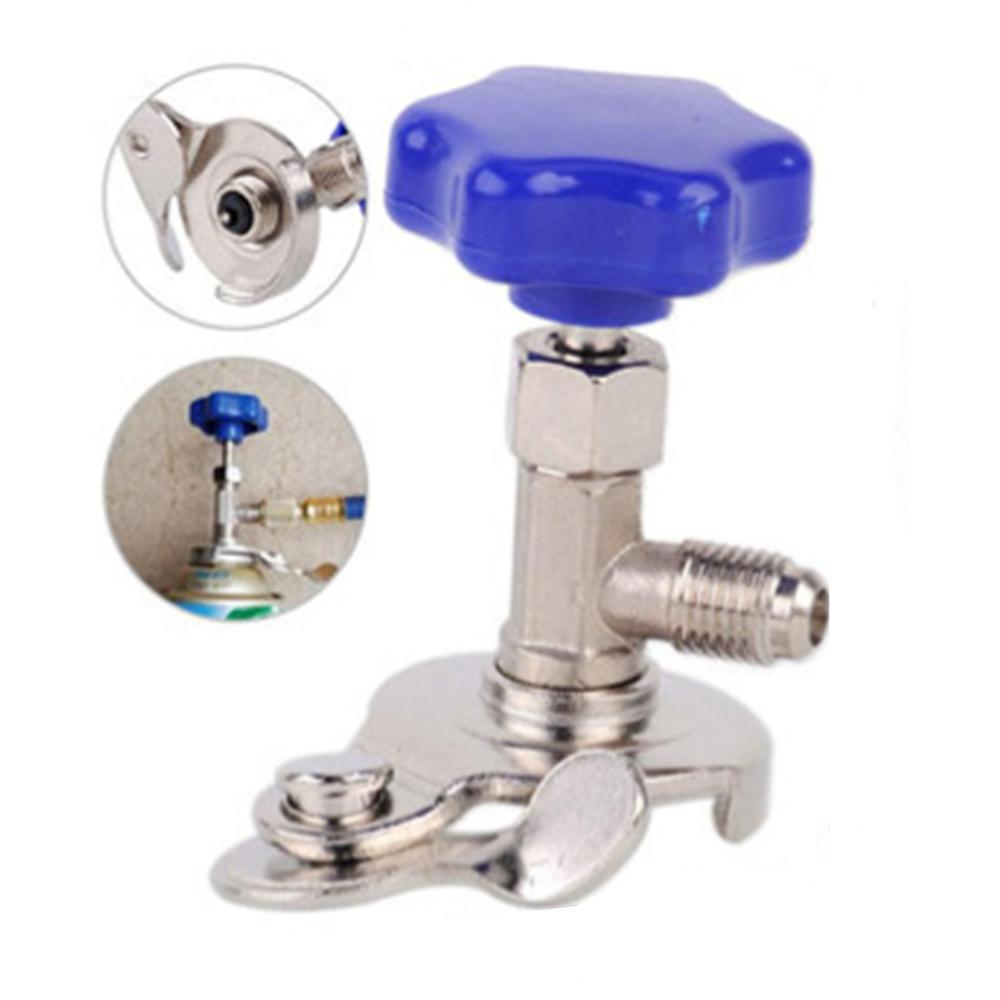 R134a Refrigerant Air Conditioner Tools Valve Bottle Opener For R22 R410 R12 R600A Low Pressure Gas Refrigerant Air-conditioning