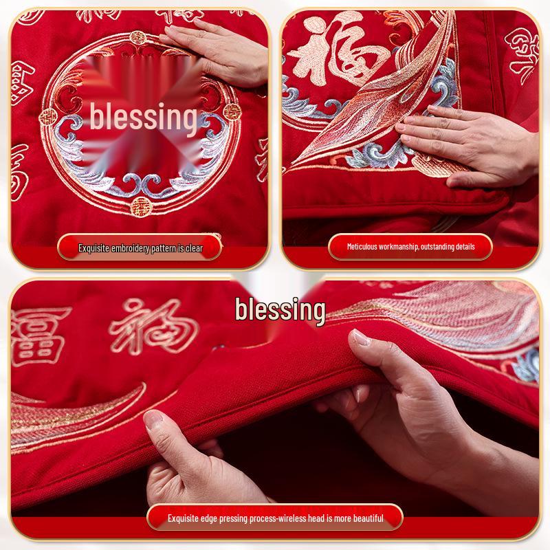 Wedding Bride Blessing Cushion Set - Complete Dowry Quilt