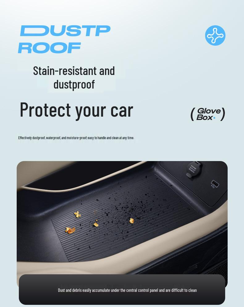 Compatible with Nano 06 and 2025 Dongfeng Car Armrest Storage Box and Decorative Accessories.