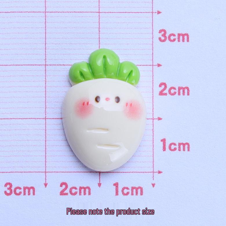 Handmade Glossy Cartoon Resin Accessories for DIY: Phone Cases, Hair Clips, Jewelry