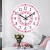 Digital 3D Cute Wall Clock Living Room Modern Children Stylish Simple Wall Noiseless Bedroom Horloge Home Decoration Coffee Shop