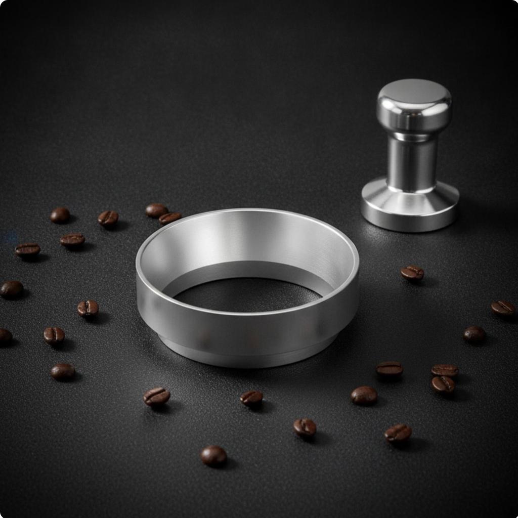 Espresso Measuring Adapter AntiSpill Coffee Funnel Easy To Clean Portafilter for