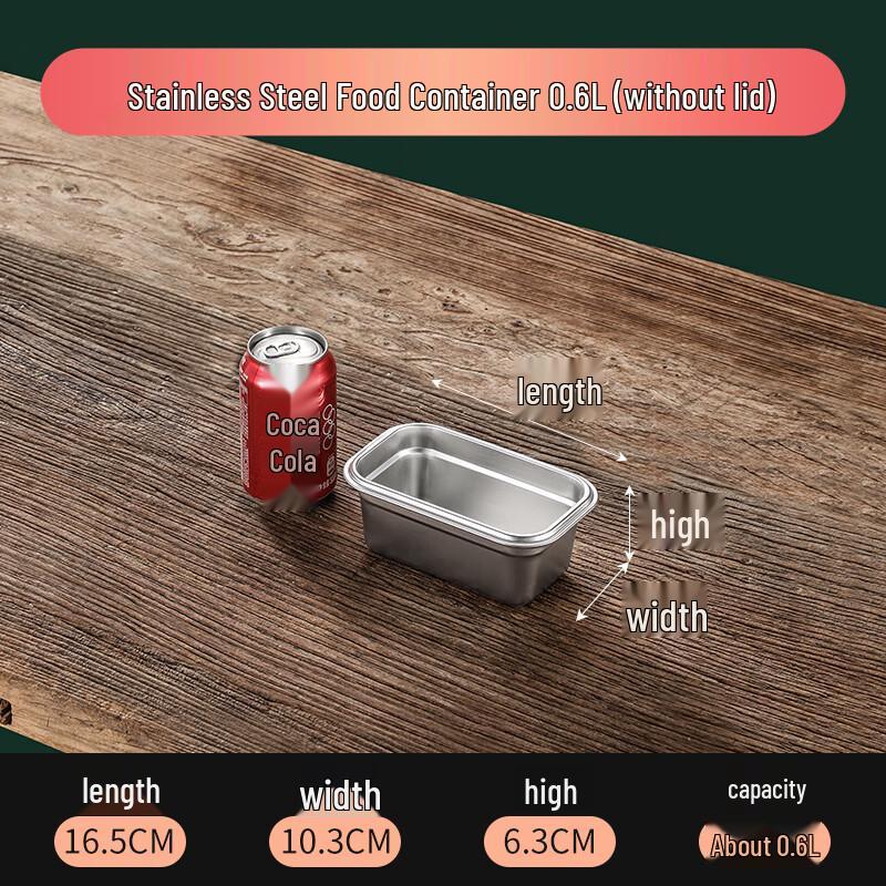 316 Stainless Steel Food Storage Container